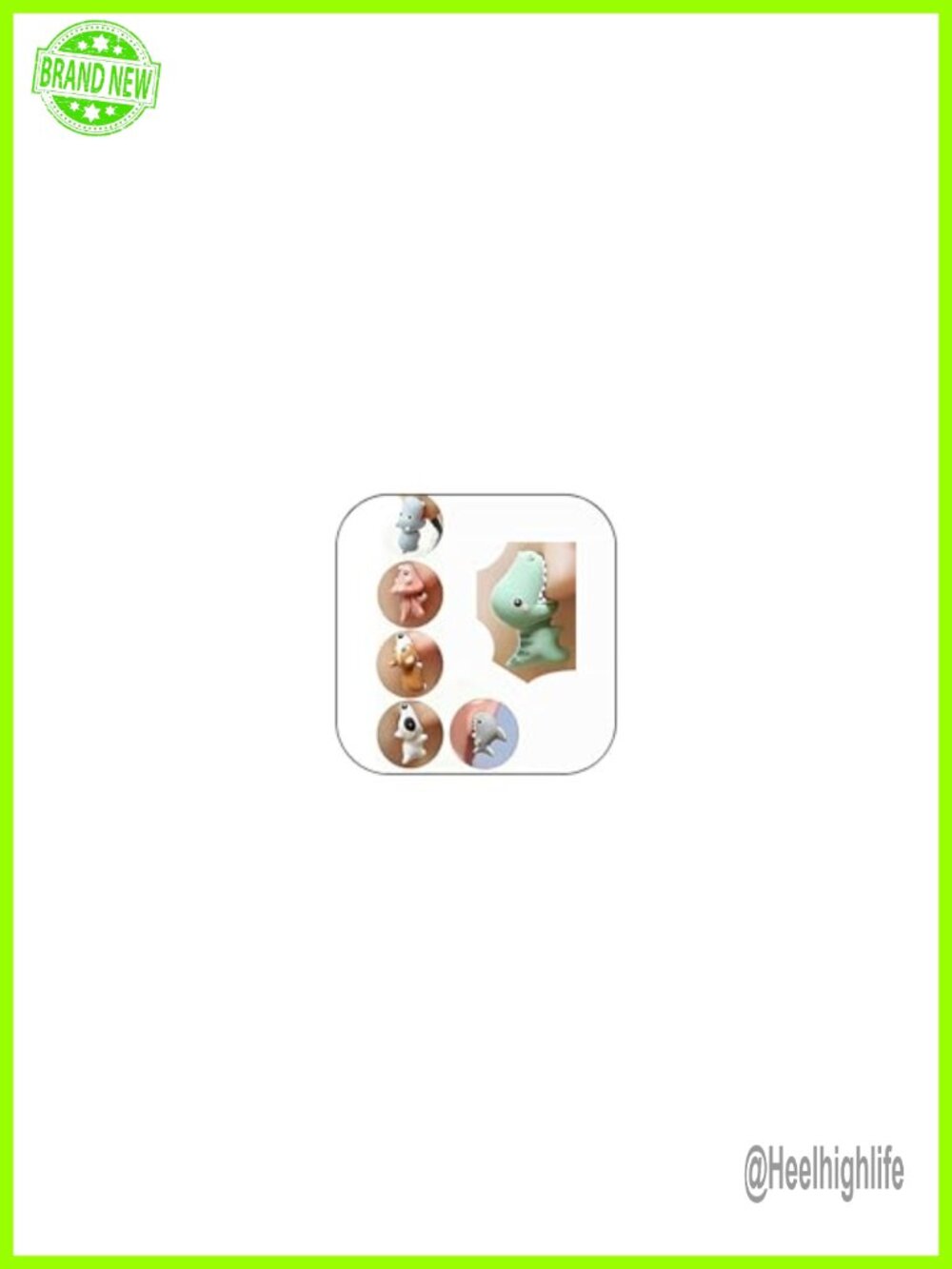 Cartoon Animal Bite Stud Earrings Set 6 Pairs Alloy Push Back Fun Fashion